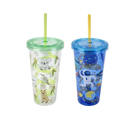 Tumbler With Straw, 680ml