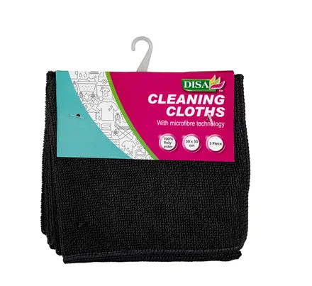 Microfibre Cloths 30 X 30cm, 3-Piece