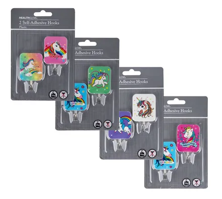 Plastic Square Hooks Self Adhesive