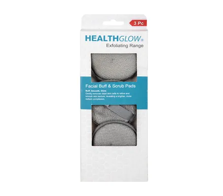 Facial Pad Double-Sided Scrub And Buff