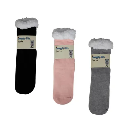 Indoor Adult Rubber Grip Socks