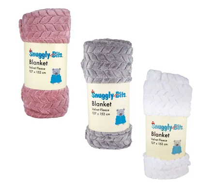 Velvet Fleece Blanket