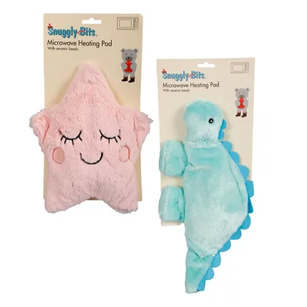 Microwaveable Heating Pad Dino / Star