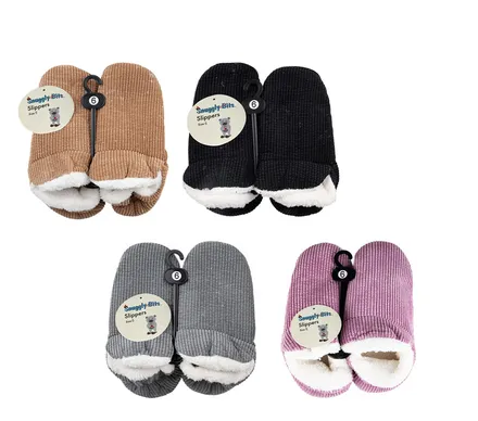 Bootie Slippers, Size 6