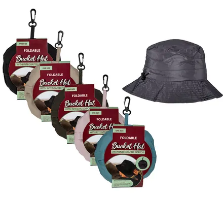 Bucket Hat Adult Fold Up