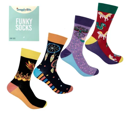 Unisex Mystical Design Socks