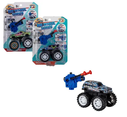 Alloy Pull Back Dart Shooting Jeep