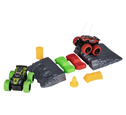 Alloy 360° Rotating Stunt Monsters Set