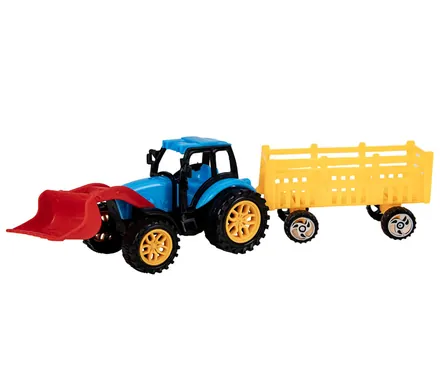 Farm Tractor And Trailor 22cm