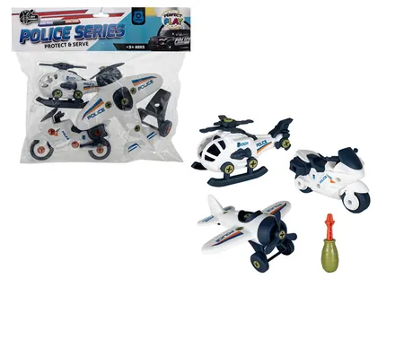 Diy Assemble Vehicles, 3-Piece