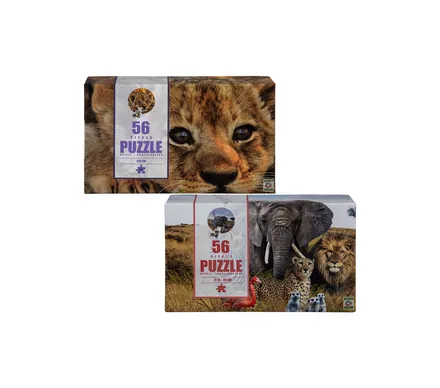 Round Animal Puzzle