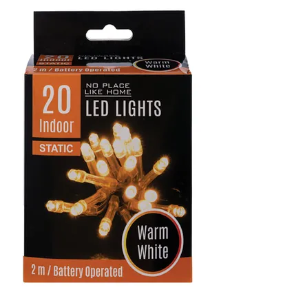 20 Led String Light Warm White, 2m