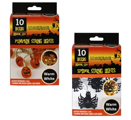 Halloween String Lights, 10-Led Lights
