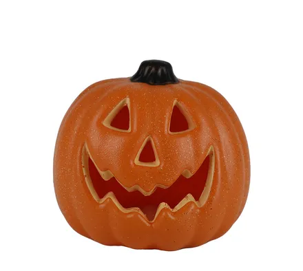 Halloween Light-Up Pumpkin 17 X 20cm