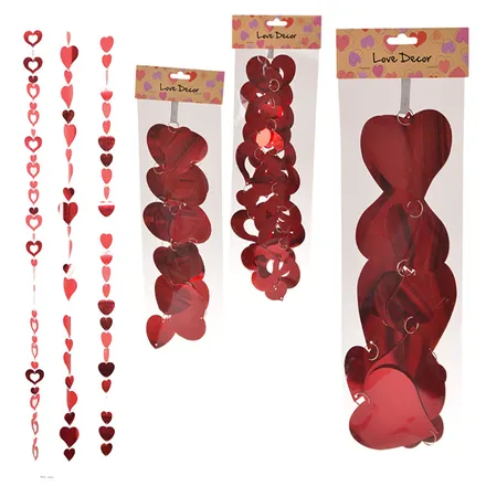 Hanging Heart Decoration, 1.8m