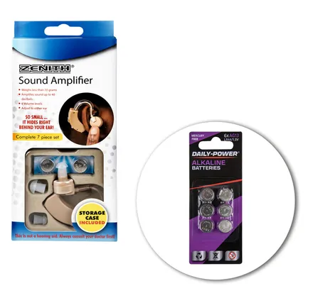 Sound Amplifier, Battery Operated