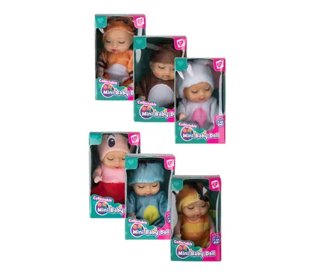 Collectable Mini Doll With Animal Outfit