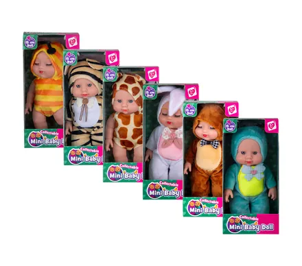 Collectable Mini Doll With Animal Outfit