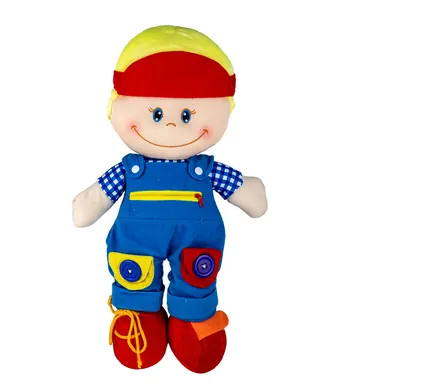 Learn To Dress, Rag Doll Boy 45cm