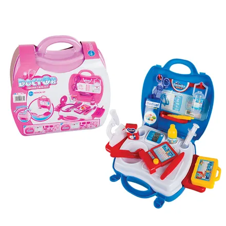 Doctors Play Set In Carry Case, 20-Piece
