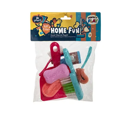 The Crazy Store - Mini Plastic Cleaning Toy Set The Crazy Store - Mini Plastic Cleaning Toy Set