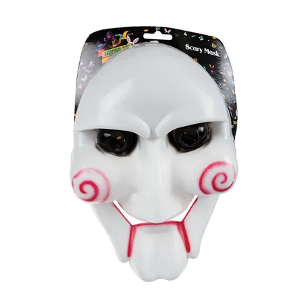 White & Red Horror Mask