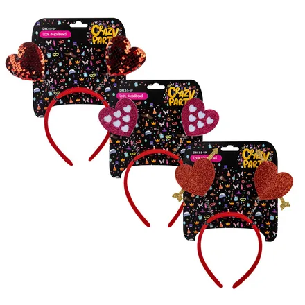 Dress Up Headband Hearts