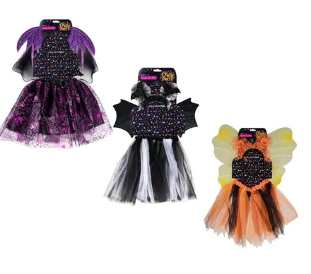 Horror Tutu Dress Up Set, 3-Piece