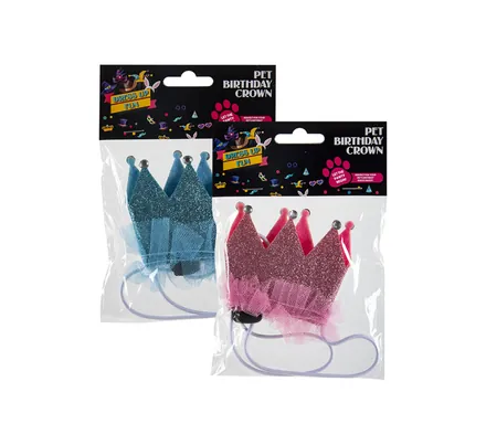 Dress Up Pet Birthday Crown