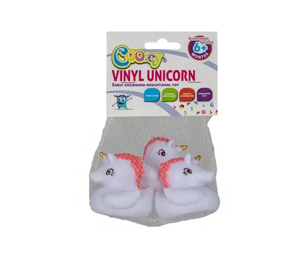 Bath Vinyl Unicorn Toys, 3-Piece