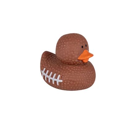 Vinyl Themed Duck 5cm, Football