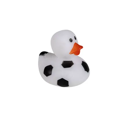 Vinyl Themed Duck 5cm, Soccer
