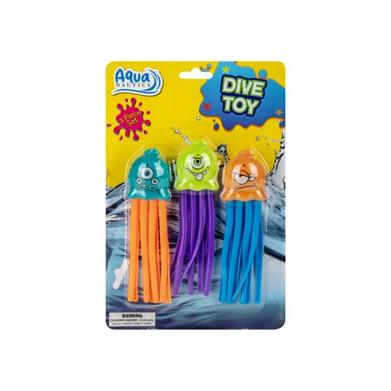 Dive Toy, Monsters 3-Piece