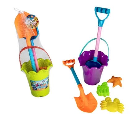 Beach Bucket Set, 6-Piece