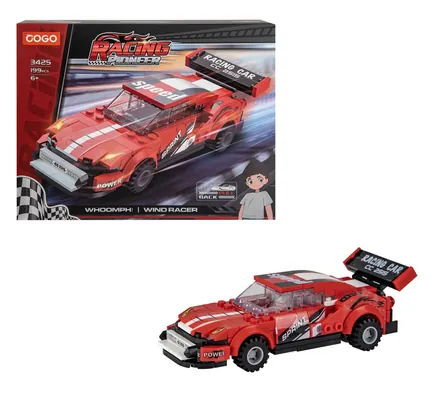 Race Car Building Block 195-Piece