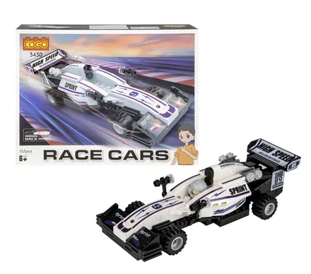 Race Car Building Blocks Cogo 175-Piece