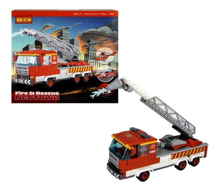 Fire Building Blocks 3in1 249-Piece