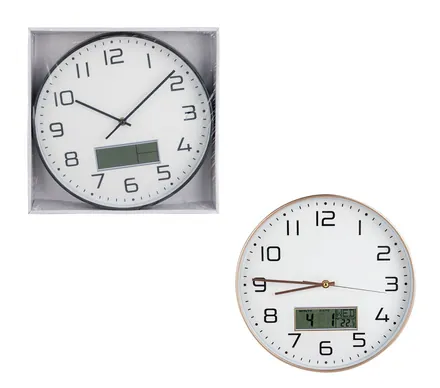 Round Wall Clock With Date