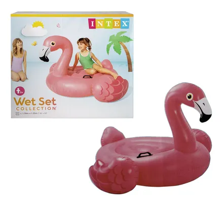 Intex Ride-On Flamingo 142 X 137 X 97cm