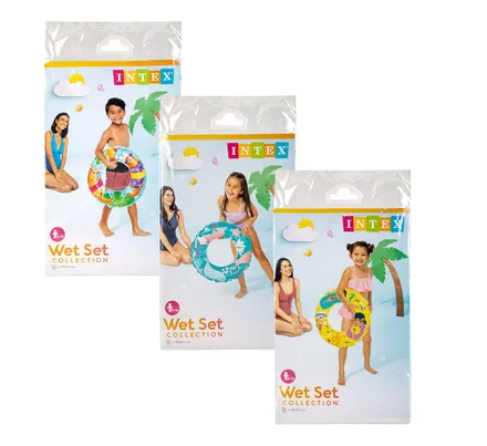 Intex Swim Ring Transparent 61cm