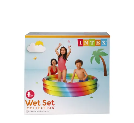 Intex Pool Rainbow Ombre 147x33cm