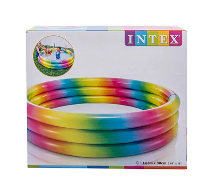 Intex Pool Rainbow Ombre 168x38cm