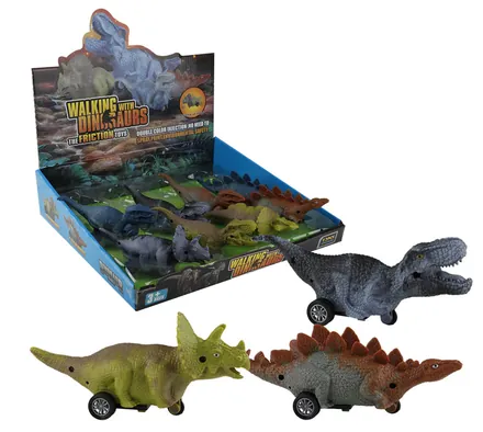 Dinosaur Friction Car, 15cm