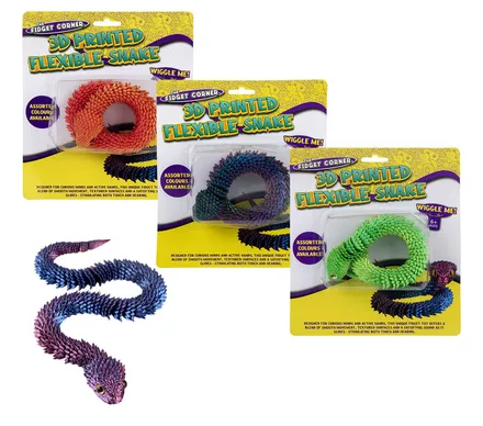 3d Printed Flexible Snake 45cm