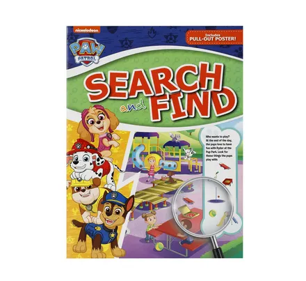 Paw Patrol Search And Find Book