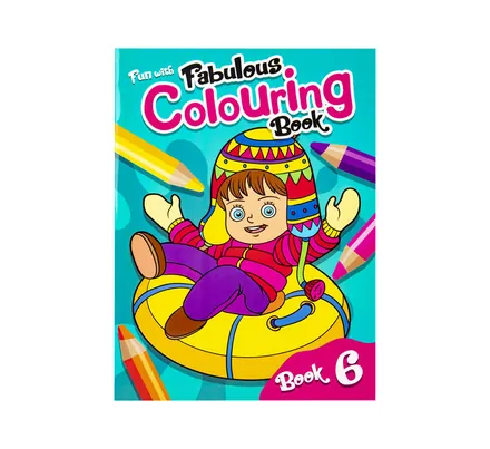 Fun With Fabulous Colouring Book 6