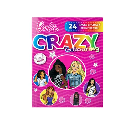 Barbie Crazy Colouring Book