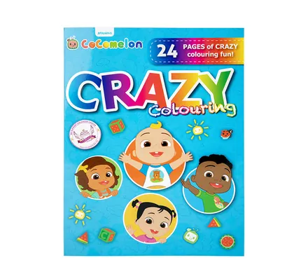 Cocomelon Crazy Colouring Book