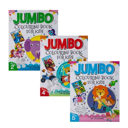 Jumbo Colouring Book