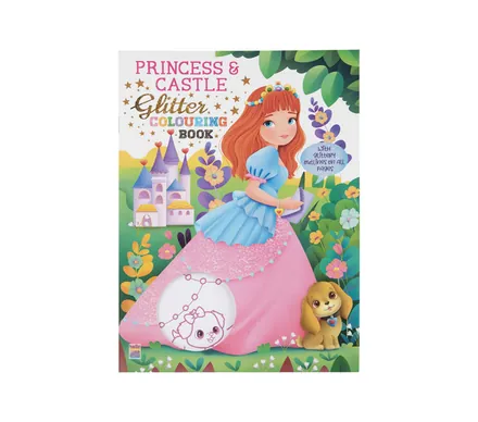 Glitter Colouring Book